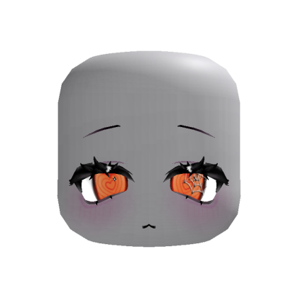 (animated) cute halloween spooky moe eyes orange