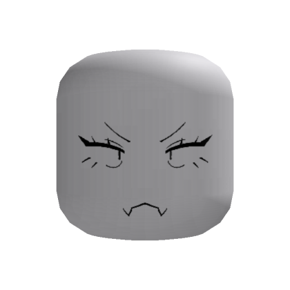 Snake Eyed Neutral Face (Recolorable) thumbnail