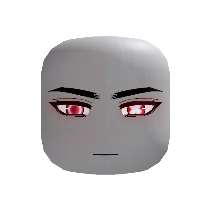 (ANIMATED) Red Glowing Benimaru Following Eyes