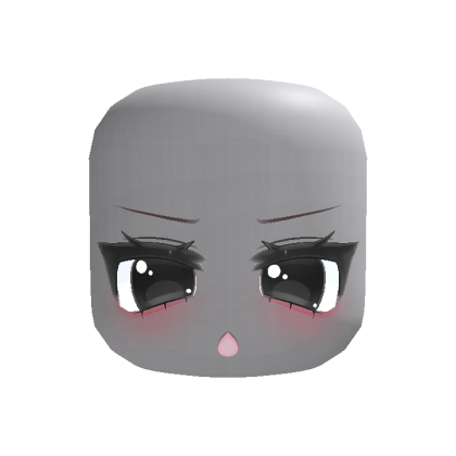 Black Sleepy Cute Anime Eyes