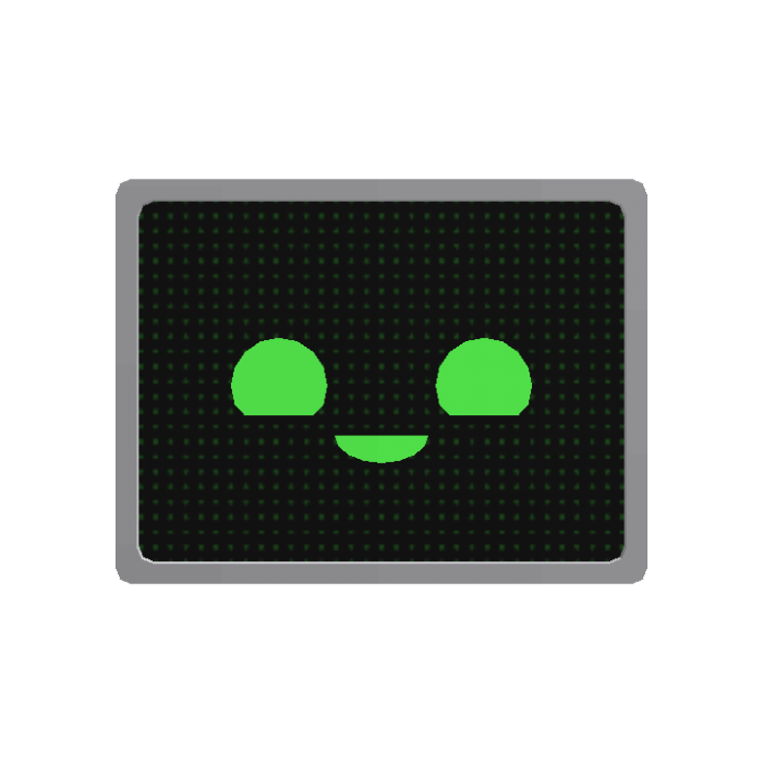 Happy TV Head (recoloreable)