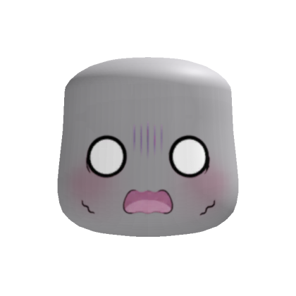 kawaii shocked chibi blush face