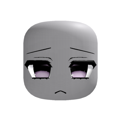 Cute purple moe puppy doll eyes