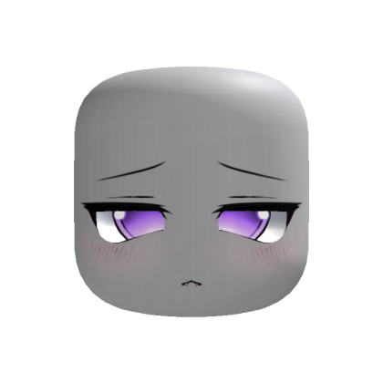 [Animated] Cute Shy Vampire with Purple eyes