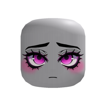 shy cute blossom pink face