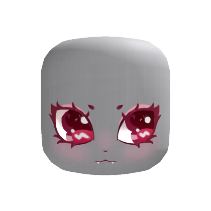 Cute Starry Eyes Vampire Red (Animated)