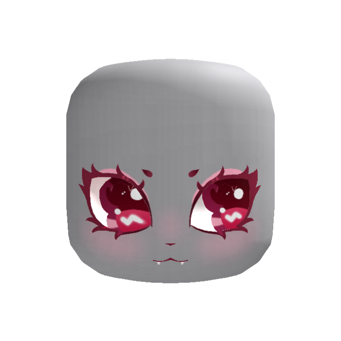 Cute Starry Eyes Vampire Red (Animated)