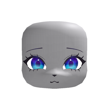 Blue Cute Kigurumi Furry Face