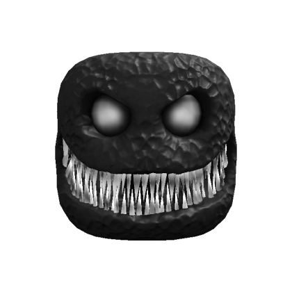 Smile Black Monster Head