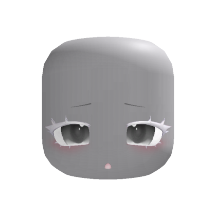white kawaii puppy doll pleading kitty eyes moe