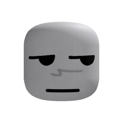 Silly Side Eye Grumpy Face (Recolorable!)