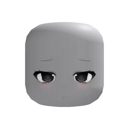✧ Blank Stare - Quiet Moe Anime Head thumbnail