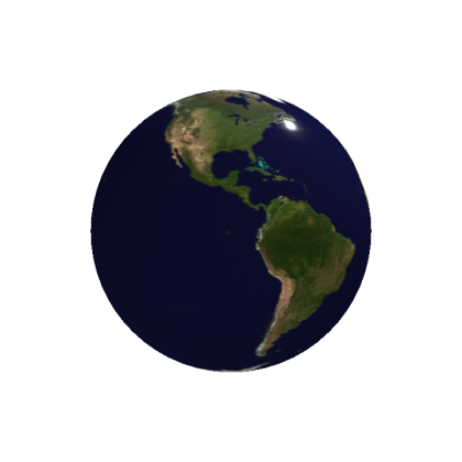 Realistic Earth Head