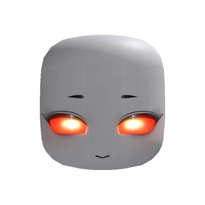(GLOWING) Moe Anime Emo Scary Halloween Red Eyes