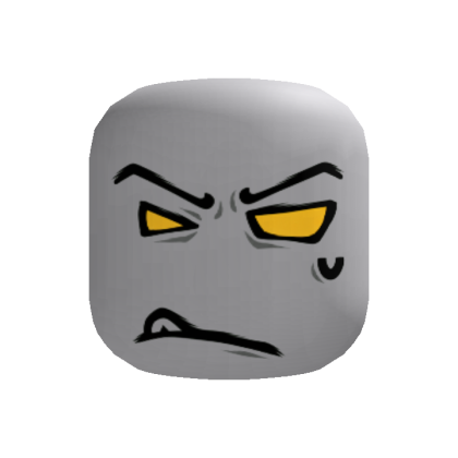 Strained Thinking Zombie Face