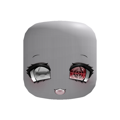 White Red Heterochromia Animated Zombie ✚ thumbnail