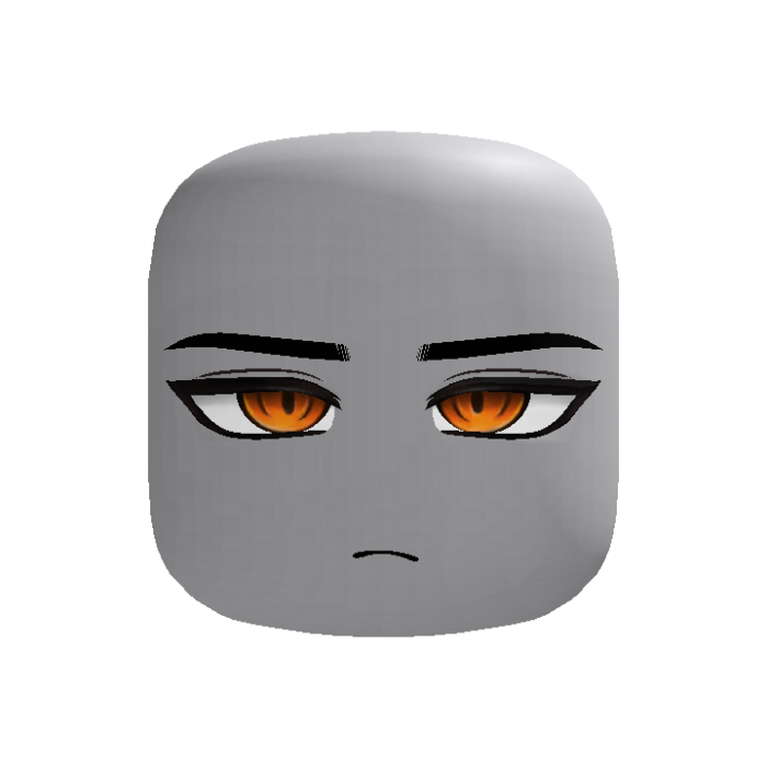 (FOLLOWING EYES) Cool Striking Anime Boy Stare