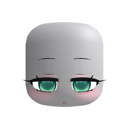 ✦ Kuudere Emotionless Tired Girl - Green Head thumbnail