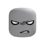 Upset Angry Rage Scene Face (Recolorable)
