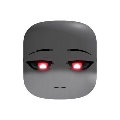 Demon Face w/ Emissive Red Eyes