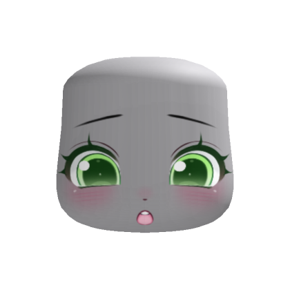 🐰 curious little bunny face green
