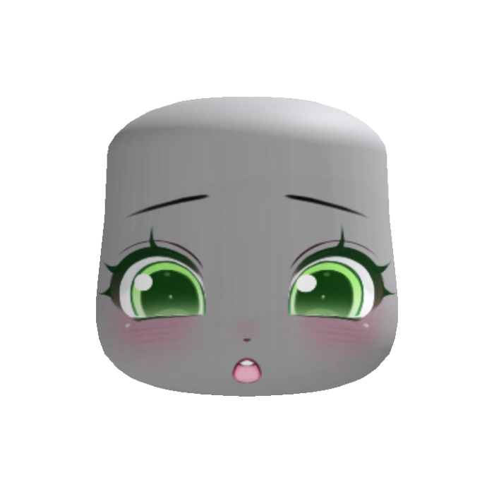 🐰 curious little bunny face green
