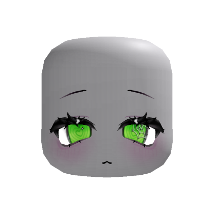 (animated) cute halloween spooky moe eyes green