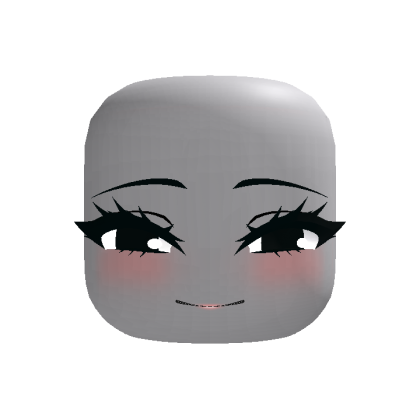 Chibi Cute Relaxed Smiling Face w/ Animated Hair thumbnail
