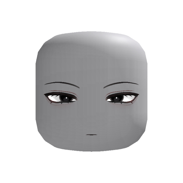 Serious Calm Anime Vkei Eyes (Animated)