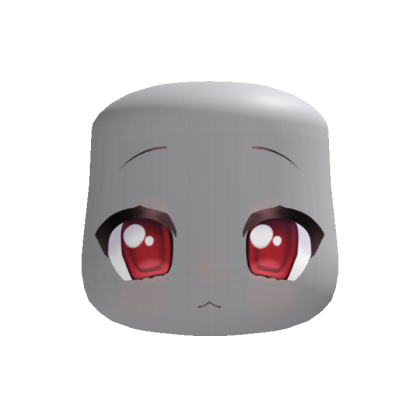 🐾 cute puppy eyes kawaii face moe red