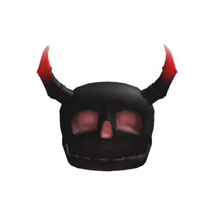 Korblox Skeleton Head Red