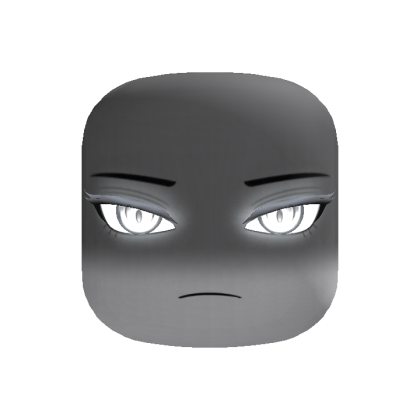 Glowing White Anime Gaze