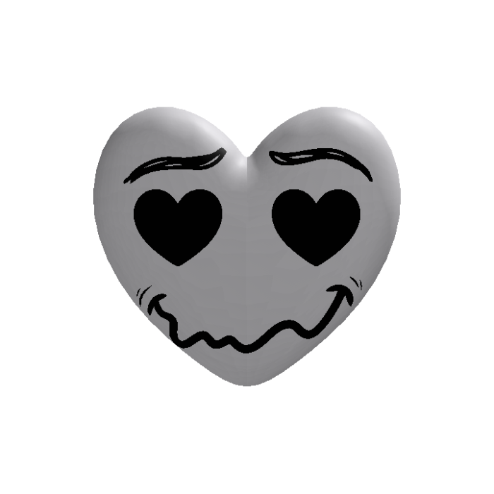 Crazy Heart Head
