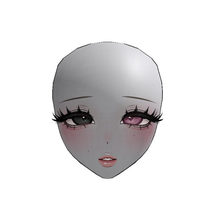 Elegant Pretty Anime Girl Face