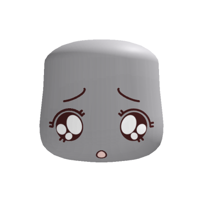 animated brown sparkle mii cute adorable face