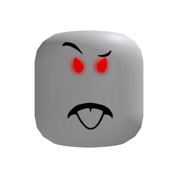 Punk Face Red Glow