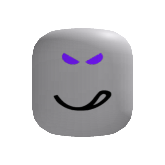 Purple Evil Face