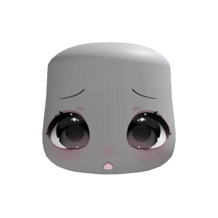 Cute kawaii anime head v2
