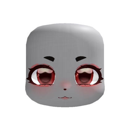 Sweet Kigurumi Puppy Chibi Face Red (Animated)