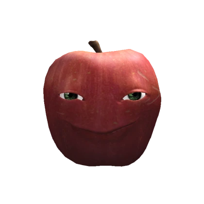 Apple With A Face Head