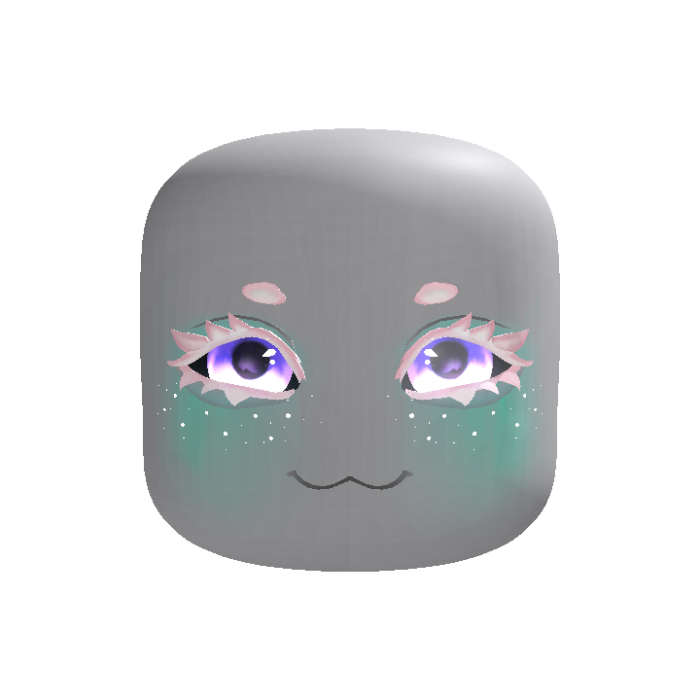 remedywashere's emissive alien face