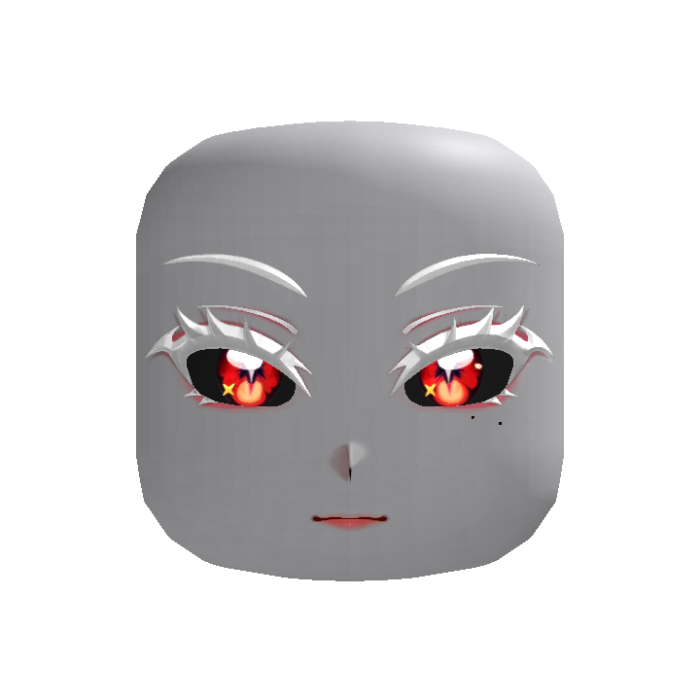 Albino Kawaii Bat Lash Demon Face
