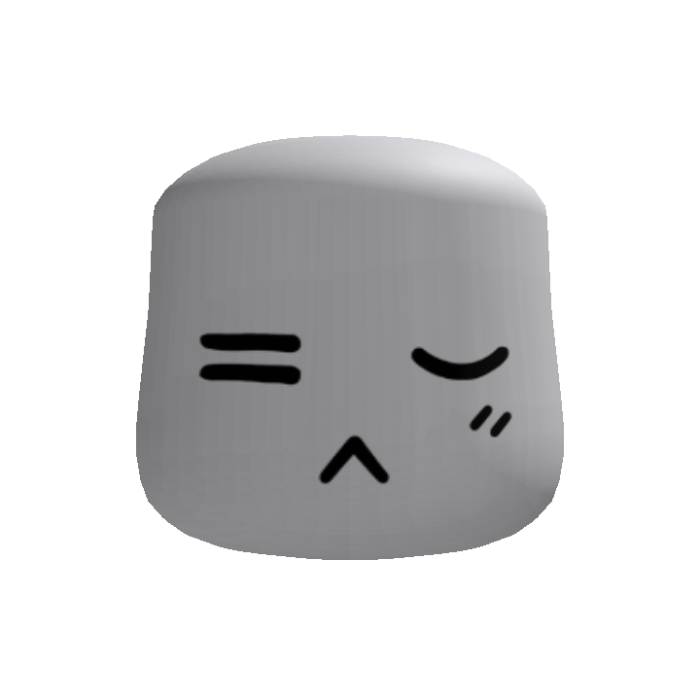 sleepy blush kaomoji face - Cheeks