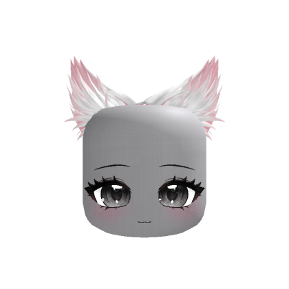 kawaii kigurumi anime chibi w/ ears (black)
