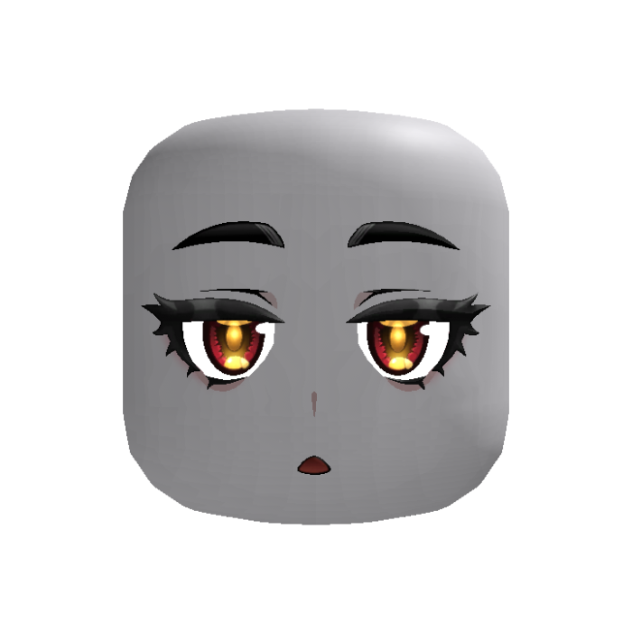 Ifrita Kawaii Face Red Gold