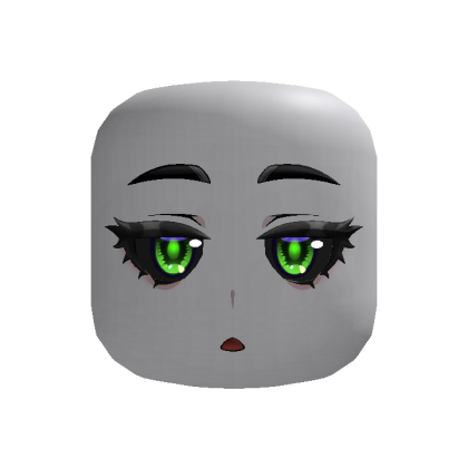 Ifrita Kawaii Demon Face Emerald