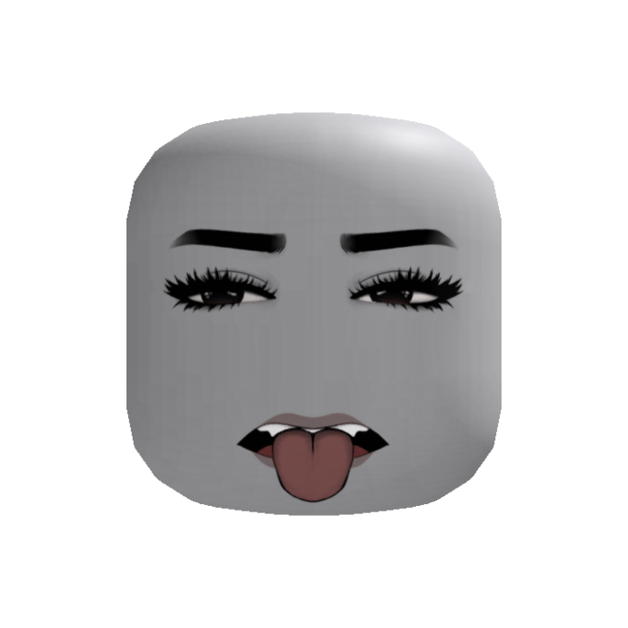 Female Playful Face
