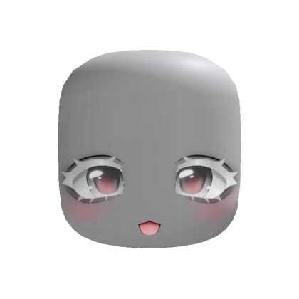 kawaii pleading puppy cute moe face albino pink