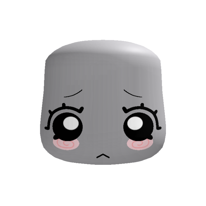 black shy cute mii chibi