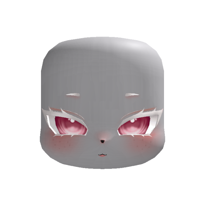 Cute Angelical Kigurumi Red Albino Foxy Face ୨ৎ °